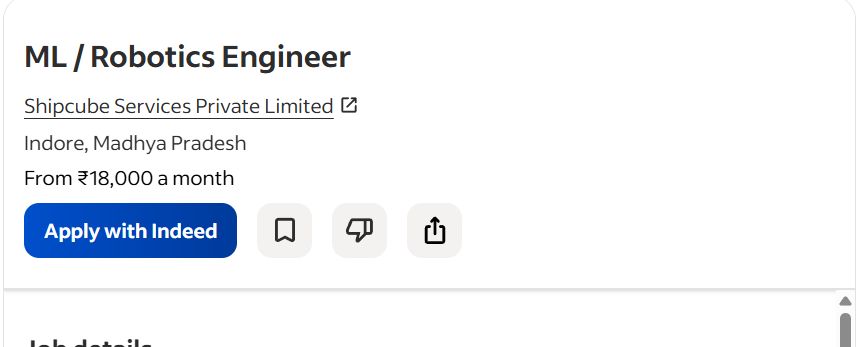 AI ML ROBOTICS internship jobs in Naples