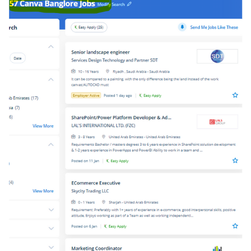 Canva internship jobs in Naples