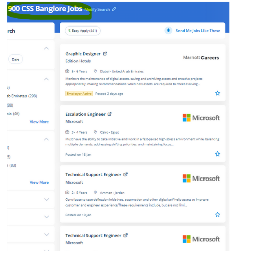 CSS internship jobs in Florence