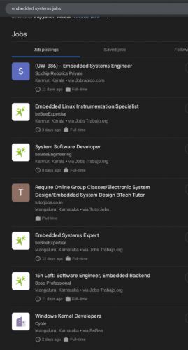 Embedded Systems internship jobs in Parma