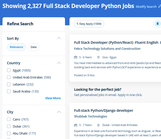 Full Stack Development internship jobs in Bologna