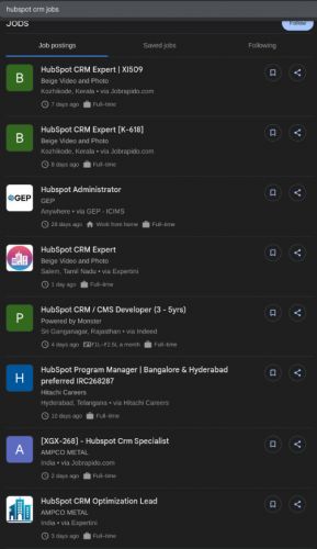 HubSpot CRM internship jobs in Emilia Romagna