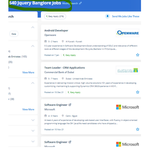 JQuery internship jobs in Milan