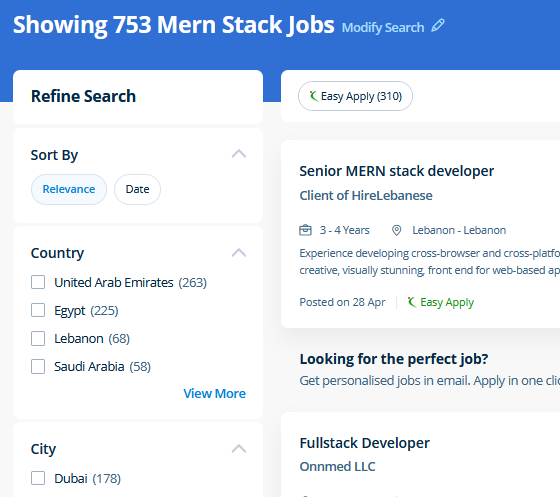 Mern Stack Development internship jobs in Emilia Romagna