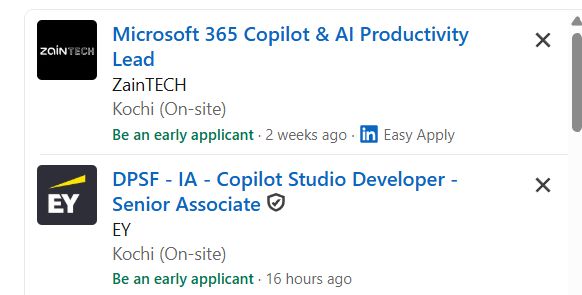 Microsoft Copilot & AI Productivity internship jobs in Emilia Romagna