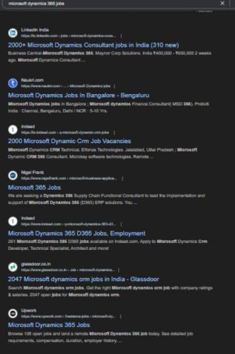 Microsoft Dynamics 365 internship jobs in Milan