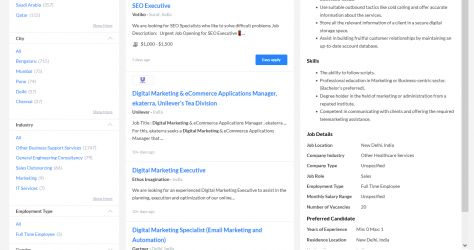 Off-Page SEO internship jobs in Bologna