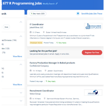 R Programming internship jobs in Modena
