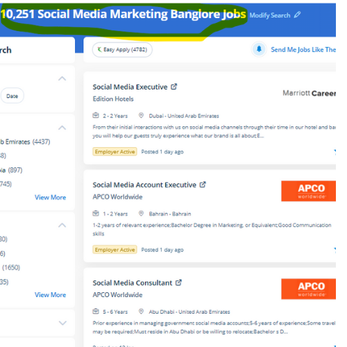 Social Media Marketing internship jobs in Bologna