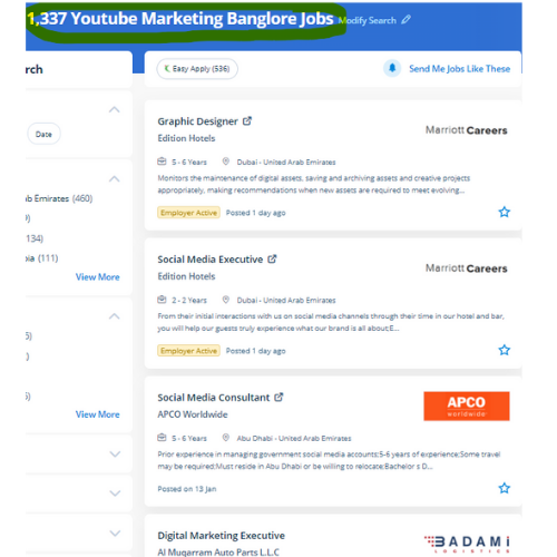 YouTube Marketing internship jobs in Bologna